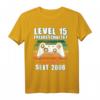 15. Geburtstag T-Shirt für Jungen & Mädchen 2008 Lustige Geschenkidee & Deko für Teenager