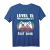 15. Geburtstag T-Shirt für Jungen & Mädchen 2008 Lustige Geschenkidee & Deko für Teenager