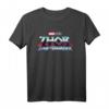 Marvel Thor: Love and Thunder Logo T-Shirt - Offizielles Marvel Merchandise für Männer, Frauen, Jungen und Mädchen