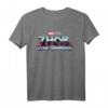Marvel Thor: Love and Thunder Logo T-Shirt - Offizielles Marvel Merchandise für Männer, Frauen, Jungen und Mädchen