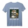 Guten Morgen? Ganz dünnes Eis! Lustiges Kaffee T-Shirt mit Katzen Statement – Ironisches Geschenk für Morgenmuffel, Teenager & Freunde