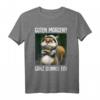 Guten Morgen? Ganz dünnes Eis! Lustiges Kaffee T-Shirt mit Katzen Statement – Ironisches Geschenk für Morgenmuffel, Teenager & Freunde