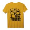 Ich mag Züge T-Shirt - Klassisch geschnitten, doppelt genähter Saum, perfektes Geschenk für Eisenbahnfans