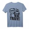 Ich mag Züge T-Shirt - Klassisch geschnitten, doppelt genähter Saum, perfektes Geschenk für Eisenbahnfans