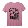 Ich mag Züge T-Shirt - Klassisch geschnitten, doppelt genähter Saum, perfektes Geschenk für Eisenbahnfans