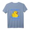 Gelbe Gummiente Quietscheente Bademeister Rettungsschwimmer T-Shirt – Lustiges Wasser- und Schwimmliebhaber Design für Schwimmer, Rettungsschwimmer & Ente Fans