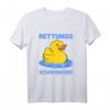 Gelbe Gummiente Quietscheente Bademeister Rettungsschwimmer T-Shirt – Lustiges Wasser- und Schwimmliebhaber Design für Schwimmer, Rettungsschwimmer & Ente Fans