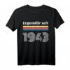 Lustiges 81. Geburtstag T-Shirt & Deko für Mann & Frau – Witzige Geschenkidee & Feierdekoration zum 81. Jubiläum
