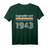 Lustiges 81. Geburtstag T-Shirt & Deko für Mann & Frau – Witzige Geschenkidee & Feierdekoration zum 81. Jubiläum
