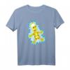 The Simpsons Bart Simpson Skeleton Electro Shock T-Shirt – Offizielles Merchandise für Fans, Lustiges Cartoon-T-Shirt für Männer, Frauen, Jungen und Mädchen