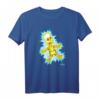 The Simpsons Bart Simpson Skeleton Electro Shock T-Shirt – Offizielles Merchandise für Fans, Lustiges Cartoon-T-Shirt für Männer, Frauen, Jungen und Mädchen