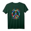 Hippie Love Peace Happiness T-Shirt – Retro Vintage Festival Shirt für Frieden, Liebe & Umweltbewusstsein