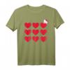 Hello Kitty Hearts T-Shirt - Offiziell lizenziertes Sanrio Fan-Shirt für Fans und Sammler