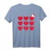 Hello Kitty Hearts T-Shirt - Offiziell lizenziertes Sanrio Fan-Shirt für Fans und Sammler