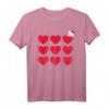 Hello Kitty Hearts T-Shirt - Offiziell lizenziertes Sanrio Fan-Shirt für Fans und Sammler