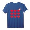 Hello Kitty Hearts T-Shirt - Offiziell lizenziertes Sanrio Fan-Shirt für Fans und Sammler