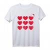 Hello Kitty Hearts T-Shirt - Offiziell lizenziertes Sanrio Fan-Shirt für Fans und Sammler