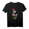 HapDeer Mickey Mouse Minnie Mouse Classic Portrait T-Shirt - Official Disney Licensed Apparel