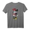 HapDeer Mickey Mouse Minnie Mouse Classic Portrait T-Shirt - Official Disney Licensed Apparel