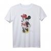 HapDeer Mickey Mouse Minnie Mouse Classic Portrait T-Shirt - Official Disney Licensed Apparel