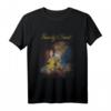 HapDeer Disney T-Shirt - Beauty And The Beast Distressed Poster, Offiziell Lizenzierte Disney Apparel