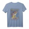 HapDeer Disney T-Shirt - Beauty And The Beast Distressed Poster, Offiziell Lizenzierte Disney Apparel