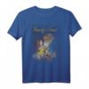 HapDeer Disney T-Shirt - Beauty And The Beast Distressed Poster, Offiziell Lizenzierte Disney Apparel