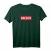Moin Schriftzug mit Anker Norddeutsch T-Shirt – Maritime Geschenke für Damen, Herren & Kinder, perfekt für Küstenfans und Nordsee-Liebhaber