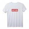 Moin Schriftzug mit Anker Norddeutsch T-Shirt – Maritime Geschenke für Damen, Herren & Kinder, perfekt für Küstenfans und Nordsee-Liebhaber