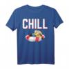 HapDeer Minions Chill Tracer Text Pool Float T-Shirt - Officially Licensed Minions Apparel für Pool-Partys & Geburtstagsfeiern