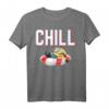 HapDeer Minions Chill Tracer Text Pool Float T-Shirt - Officially Licensed Minions Apparel für Pool-Partys & Geburtstagsfeiern