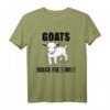 Lustiges kleine Ziege Lächelnd T-Shirt – Niedliches Tierdesign für Ziegenliebhaber, Bauernhofbesitzer & Tierfans