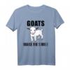 Lustiges kleine Ziege Lächelnd T-Shirt – Niedliches Tierdesign für Ziegenliebhaber, Bauernhofbesitzer & Tierfans