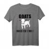 Lustiges kleine Ziege Lächelnd T-Shirt – Niedliches Tierdesign für Ziegenliebhaber, Bauernhofbesitzer & Tierfans