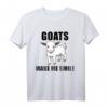 Lustiges kleine Ziege Lächelnd T-Shirt – Niedliches Tierdesign für Ziegenliebhaber, Bauernhofbesitzer & Tierfans