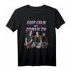 HapDeer Zombies T-Shirt - Keep Calm and Zombie On Merchandise für Frauen, Männer, Jungen & Mädchen