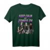 HapDeer Zombies T-Shirt - Keep Calm and Zombie On Merchandise für Frauen, Männer, Jungen & Mädchen