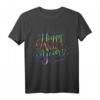Frohes neues Jahr Happy New Year - Silvester Party T-Shirt mit Feuerwerk-Design für Männer und Frauen