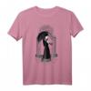 HapDeer Gothic T-Shirt mit Nevermore Academy Gates - Dark, Horror & Supernatural Fanartikel