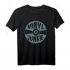 Vinyl Junkie Retro Music Vintage Album Schallplatten Liebe T-Shirt – Ideal für DJ, Rave & Vinyl-Liebhaber