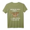 Lustiges Faultier Schlafshirt für Morgenmuffel & Langschläfer - Bequemes Pyjama mit Spruch 'Wenn du mich liebst lass mich schlafen' als Geschenk