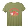 Strawberry Aesthetic Erdbeere Obst T-Shirt für Damen, Herren und Kinder – Klassisch geschnitten, doppelt genähter Saum, ideal für Erdbeer- und Obstliebhaber