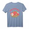 Strawberry Aesthetic Erdbeere Obst T-Shirt für Damen, Herren und Kinder – Klassisch geschnitten, doppelt genähter Saum, ideal für Erdbeer- und Obstliebhaber