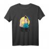 Ukrainische Frau mit Flagge T-Shirt - Perfektes Geschenk für Ukrainer zu Geburtstag, Vatertag & Weihnachten