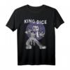HapDeer King Dice Loaded Würfel Grafik T-Shirt – Lustiges Geburtstagsgeschenk für Männer