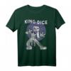 HapDeer King Dice Loaded Würfel Grafik T-Shirt – Lustiges Geburtstagsgeschenk für Männer