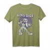 HapDeer King Dice Loaded Würfel Grafik T-Shirt – Lustiges Geburtstagsgeschenk für Männer