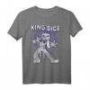 HapDeer King Dice Loaded Würfel Grafik T-Shirt – Lustiges Geburtstagsgeschenk für Männer