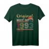 31. Geburtstag Mann Frau Original Jahrgang 1993 Vintage Kassette T-Shirt – Lustiges Retro Geschenk für Geburtstagsfeier & Musikliebhaber