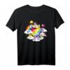 HapDeer: Unlock the Magic Love Is Love Togetherness Bear T-Shirt – Nostalgisches Care Bears Geschenk für Fans & Liebesfeiern